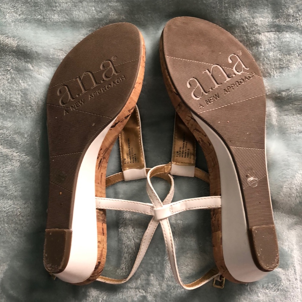 White Thong Sandals - Picture 3 of 5